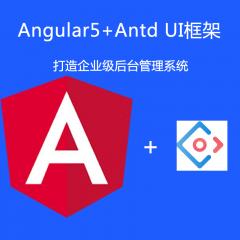 Angular5、Angular4.x、Angular7 Ant Desigin入門實戰(zhàn)視頻教程