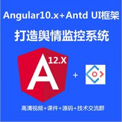 Angular教程_Angular10 Angular12+Antd Ui框架 打造輿情監(jiān)控系統(tǒng)（35講）