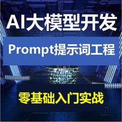 AI全棧開(kāi)發(fā)_人工智能AI大模型 Prompt提示詞工程入門實(shí)戰(zhàn)視頻教程